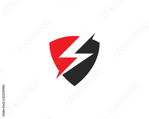Free Download Power Shield logo template - GFXLoad