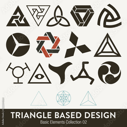 Basic element collection: Triangle based design