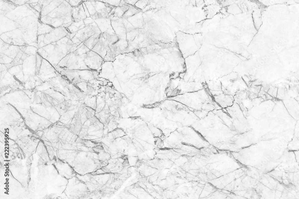 Fototapeta premium white marble texture with natural pattern for background