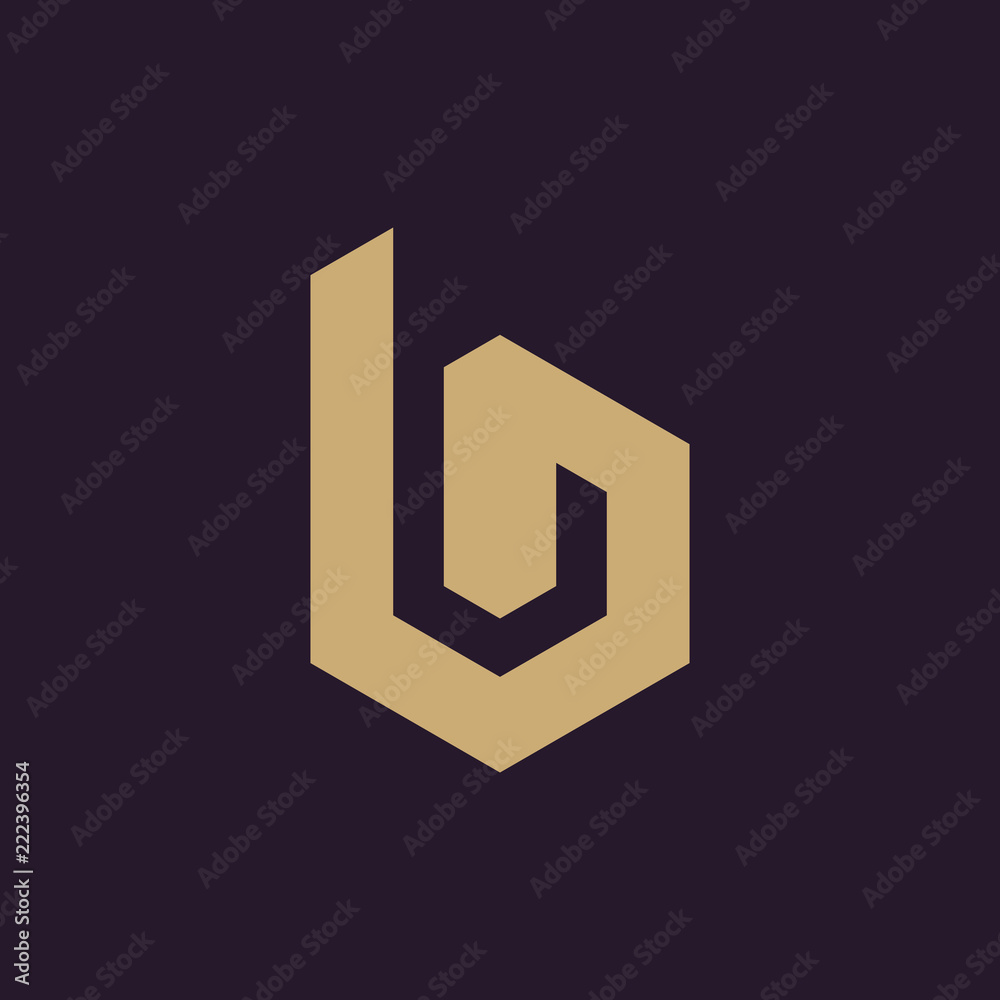 Letter B U logo Letter B U logo