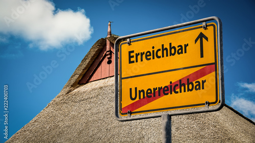 Schild 359 - Erreichbar photo