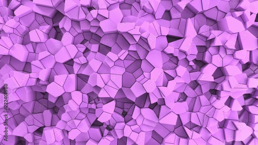 Purple fractured surface Purple fractured surface