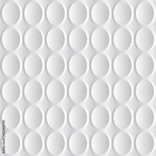 Fototapeta Naklejka Na Ścianę i Meble -  White and Grey 3D Vector Abstract Scales Background