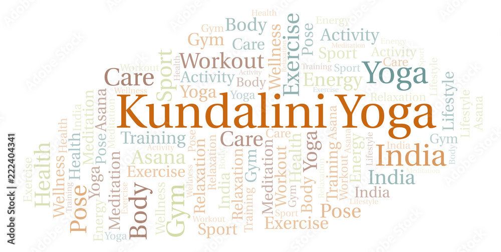 Kundalini Yoga word cloud. Kundalini Yoga word cloud.