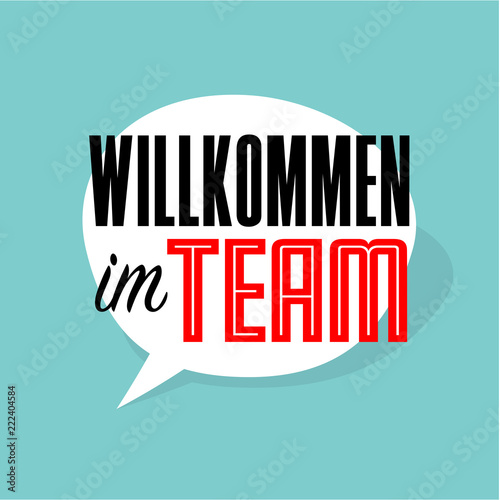 Willkommen im team
