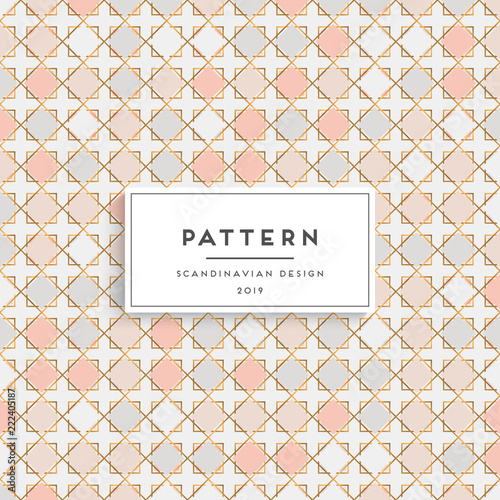 Scandinavian seamless pattern