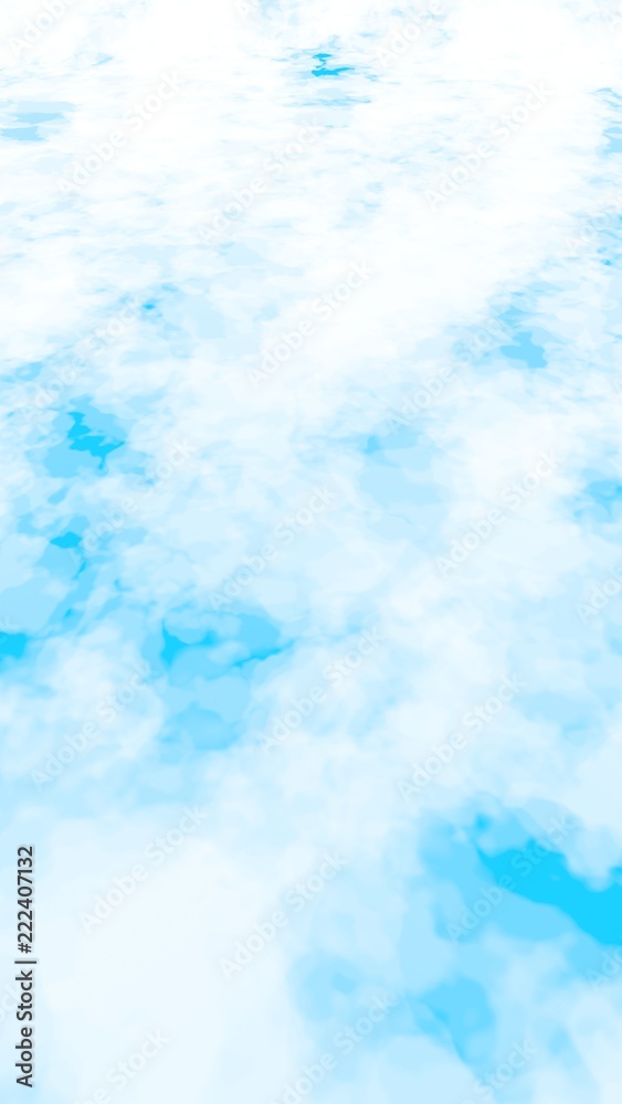 Background of abstract white color smoke isolated on blue color background. The wall of white fog. 3D illustration Background of abstract white color smoke isolated on blue color background. The wall of white fog. 3D illustration