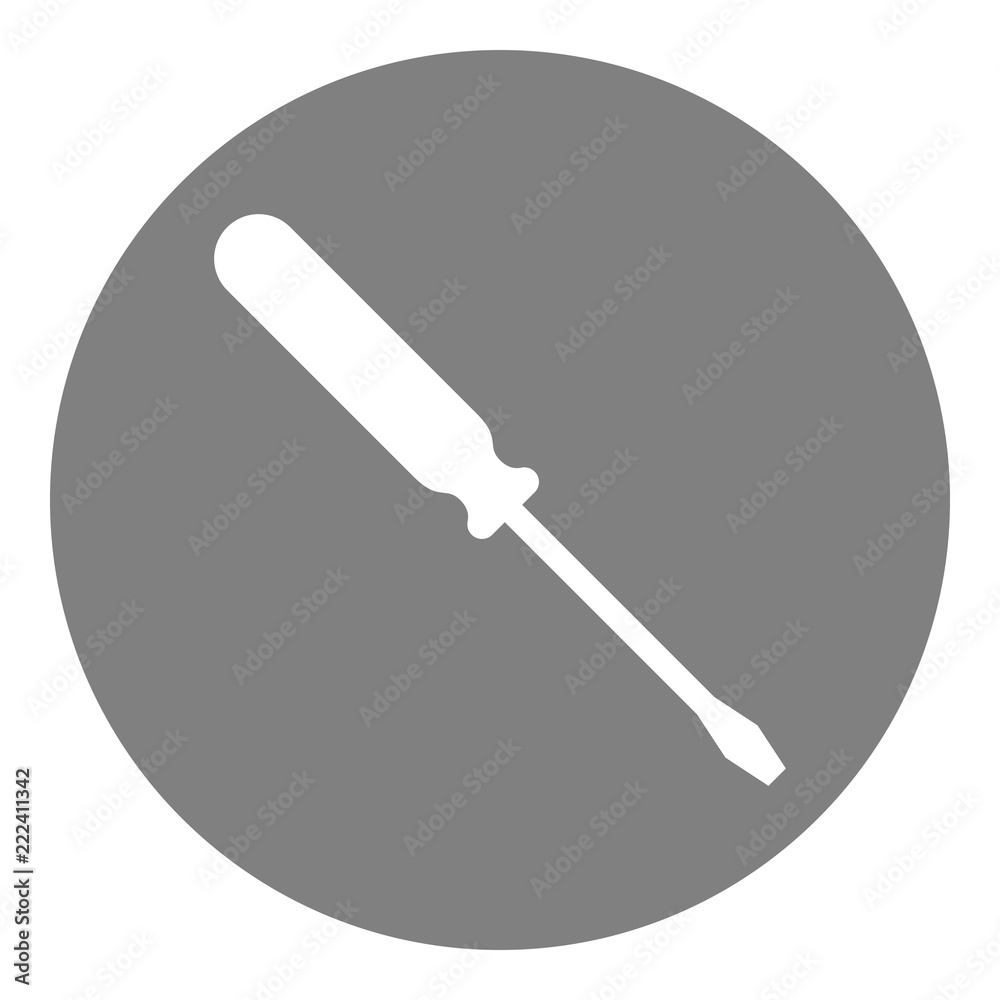 Screwdriver. Vector icon. Screwdriver. Vector icon.