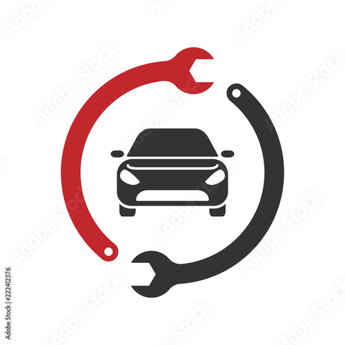 Auto Repairing Logo Vector. Automotive and Transportation Logo template
