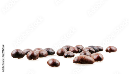 Wallpaper Mural Coffee beans isolated. Torontodigital.ca