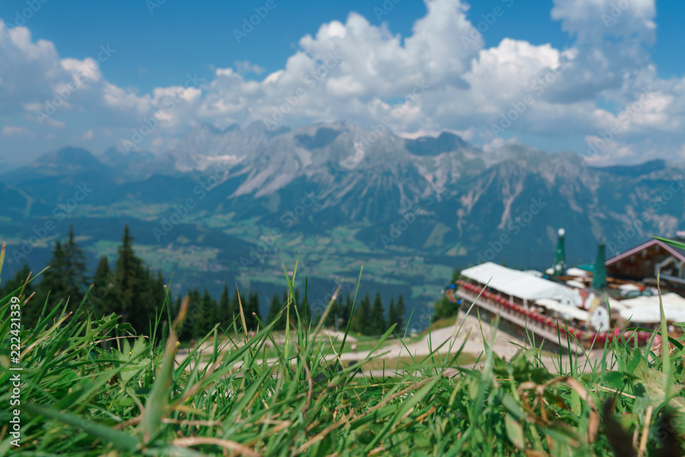 Bergpanorma in Schladming mit Einkehr Bergpanorma in Schladming mit Einkehr