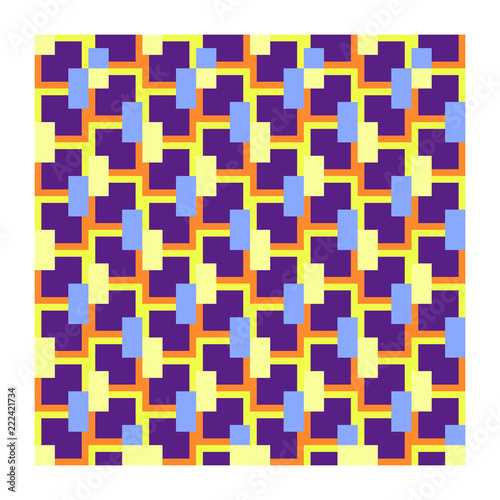 Colorato arte texture astratto vettoriale geometrico sfondo mosaico mattonella tessile stampa