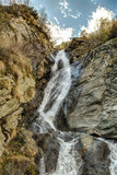 Waterfall in Gressoney