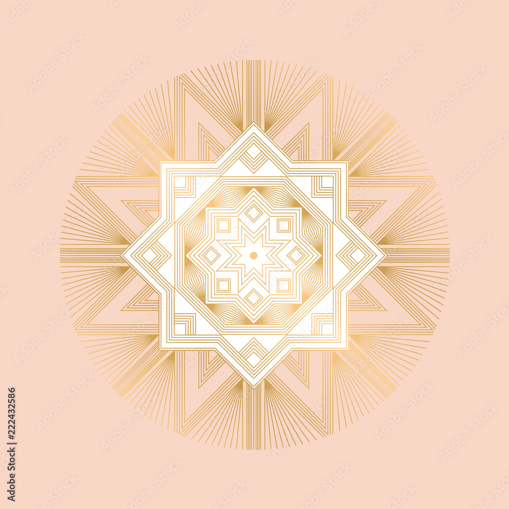 Pale rose sophisticated snowflake Pale rose sophisticated snowflake