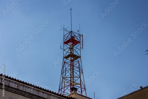 tower with antennas