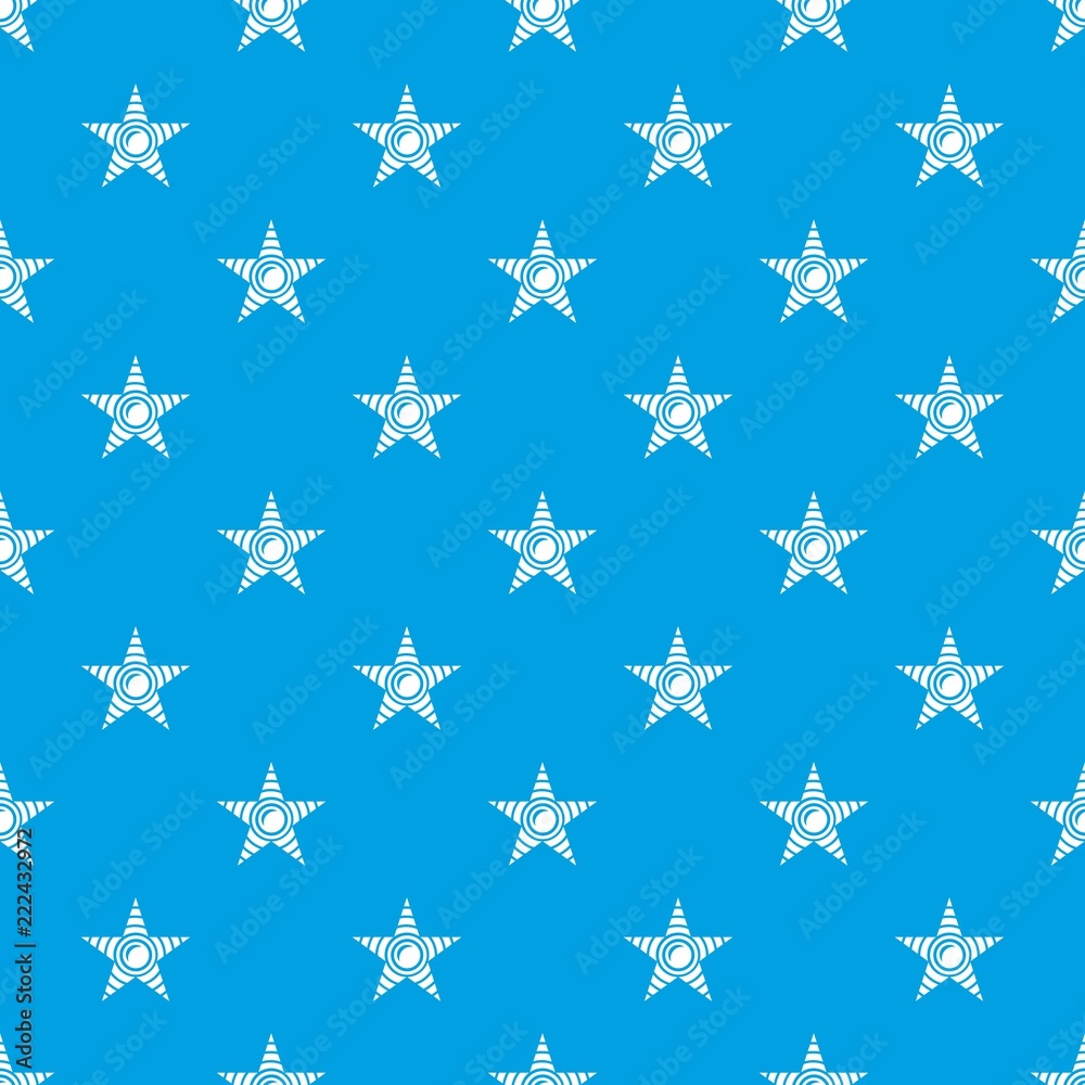 Star moon pattern vector seamless blue repeat for any use Star moon pattern vector seamless blue repeat for any use