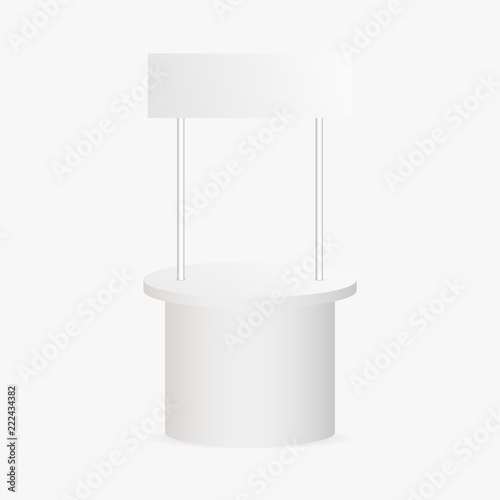 Promotion counter mock up