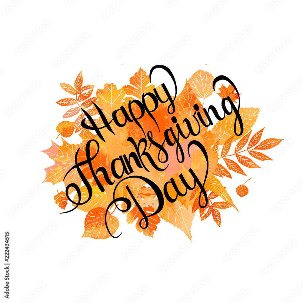 Happy Thanksgiving Day poster