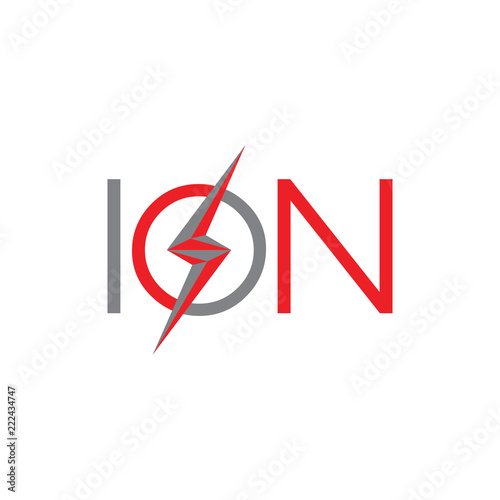 ION logo letter design