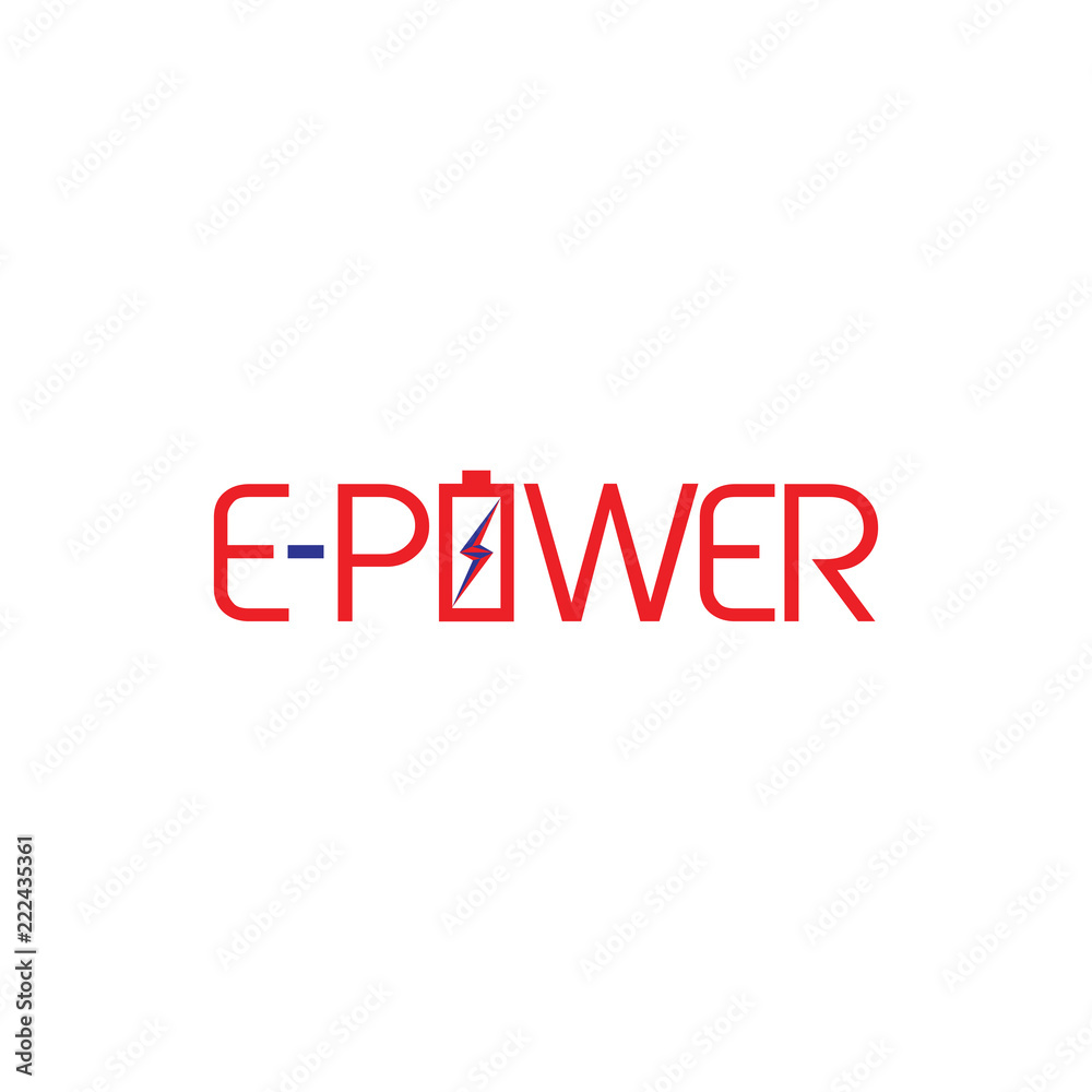 POWER logo letter design