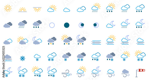50 Weather Icons - Iconset