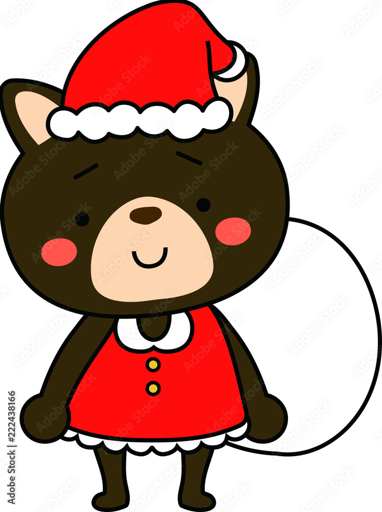 Shiba Inu's Santa Claus emotional expression Shiba Inu's Santa Claus emotional expression