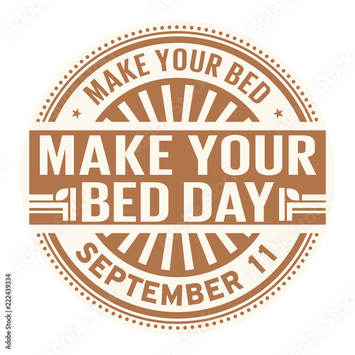 Make Your Bed Day, September 11
