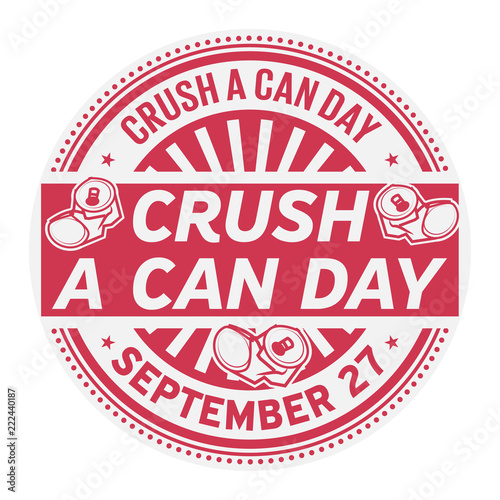 Crush a Can Day, September 27