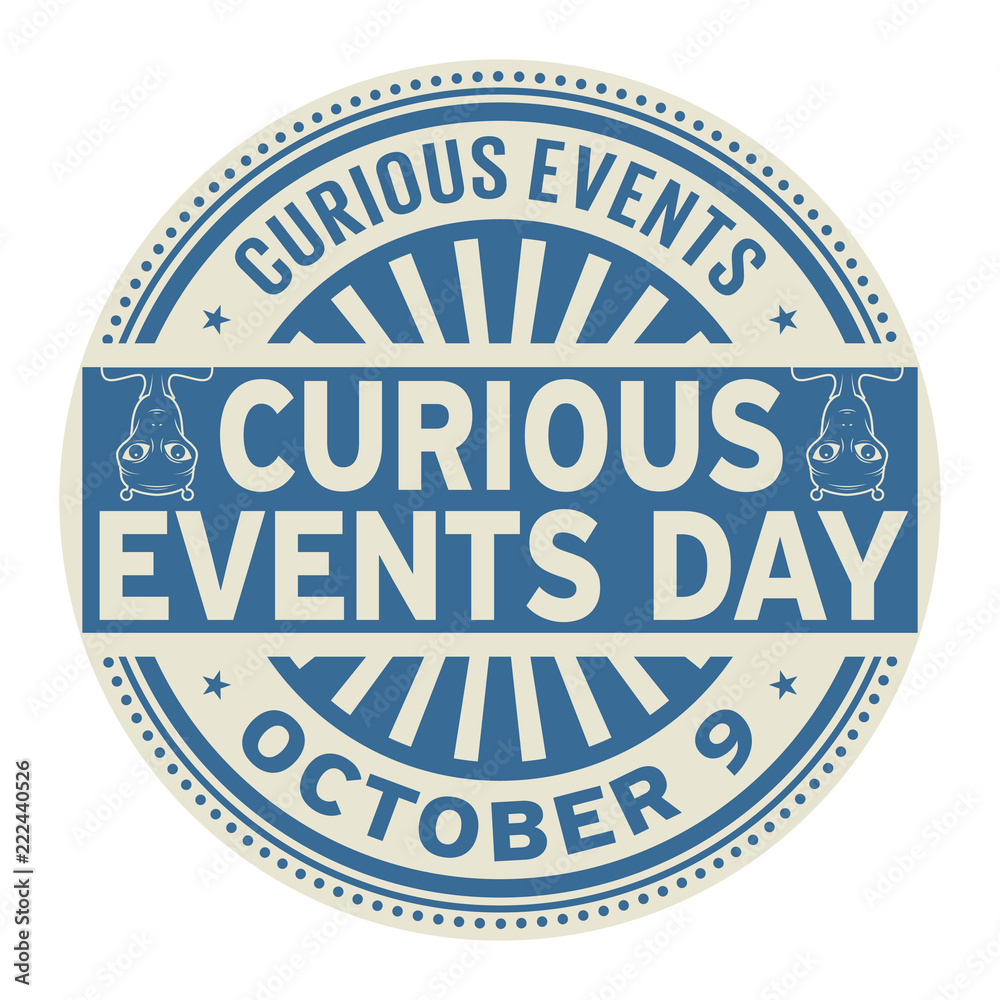 Curious Events Day, October 9