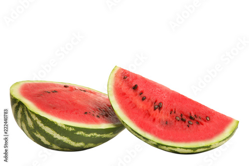 Ripe red watermelon