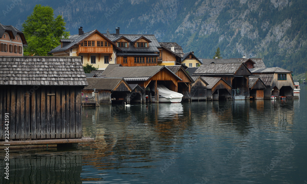 Halstatt view with true color