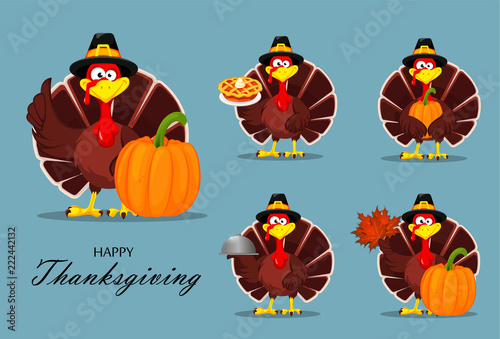 Thanksgiving turkey. Happy Thanksgiving day