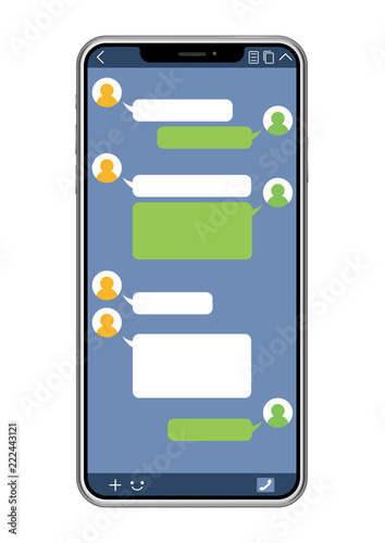 スマートフォン　SNS画面バージョン