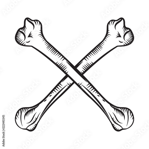 Crossed bones