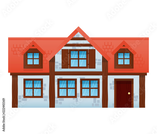 English or German traditional house