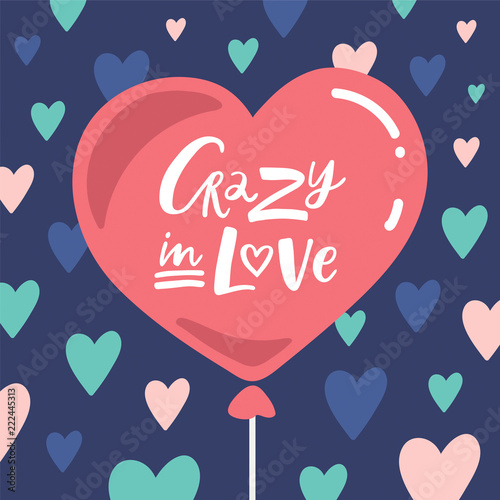 Crazy in Love Lettering composition