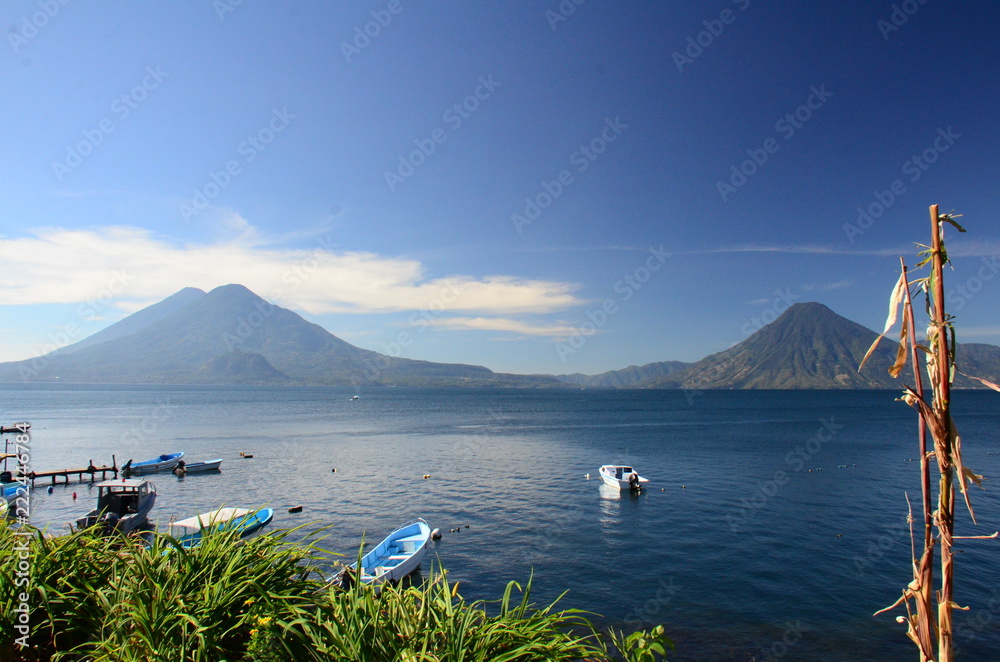 Obraz premium Lago de Atitlan - Guatemala
