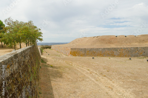 Murallas de la ciudad abaluartada de Almeida. Distrito de Guarda. Portugal. photo