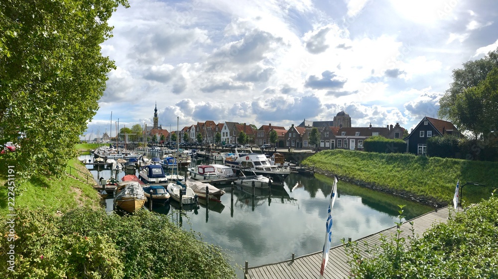 Obraz premium Hafenstadt Veere