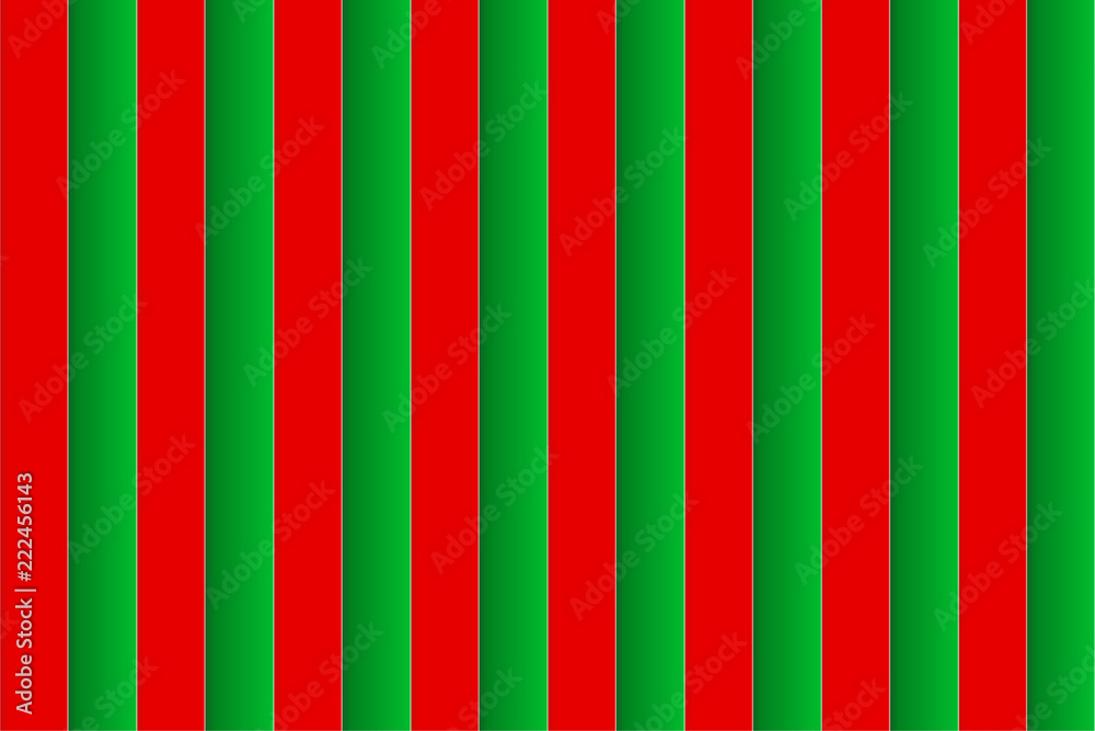 red and green striped background