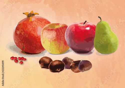 frutta autunnale layout