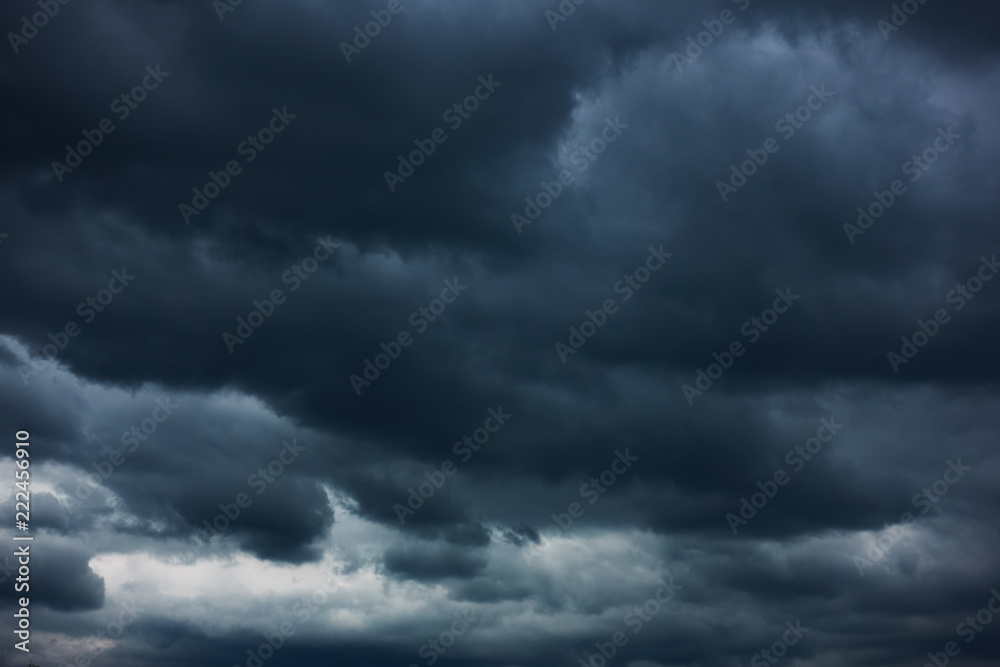 Dramatic sky with heavy clouds Dramatic sky with heavy clouds