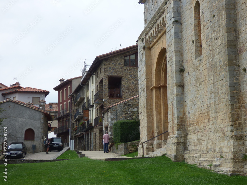 Mollo, pueblo de Girona en Cataluña - España