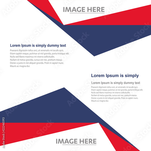 Flyer and brochure Wave Vector template abstract background Waves line