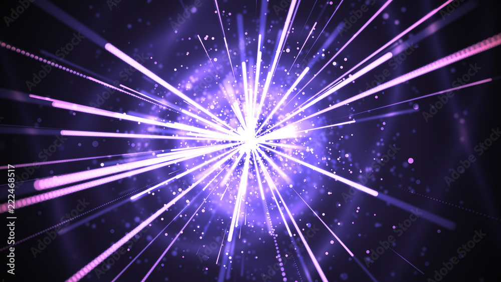 Naklejka premium Multipurpose High Impact Particle Streaks design.