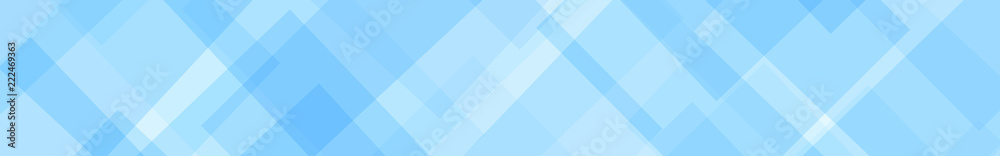Abstract banner of translucent squares or rhombuses in light blue colors Abstract banner of translucent squares or rhombuses in light blue colors