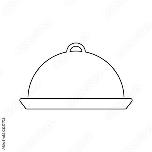 Restaurant  cloche icon