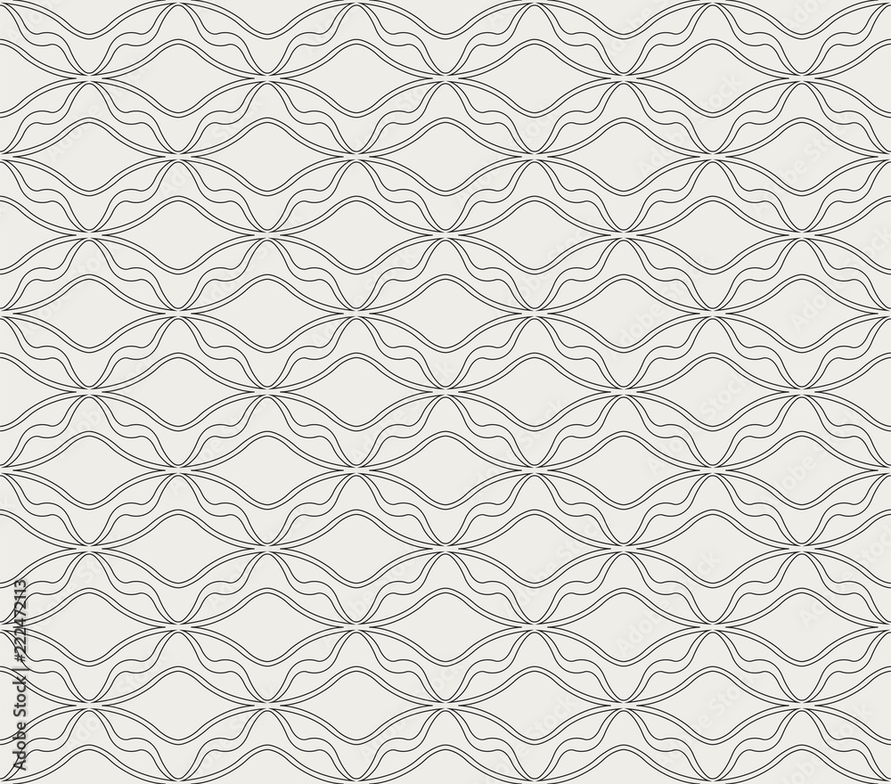 Naklejka premium Abstract Seamless Art Deco Pattern. Stylish antique background.