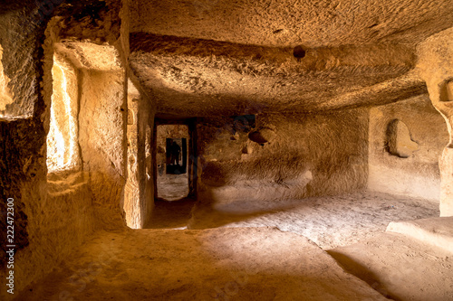 Cave church in Cappadocia, Turkey photo