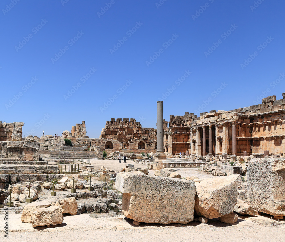 Baalbek Roman Ruins, Lebanon Baalbek Roman Ruins, Lebanon